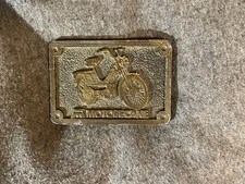 Motobecane Bicicletta Bici Strada Pista Cross Cycle Francia Rara Anni 70 Vintage Fibbia Cintura