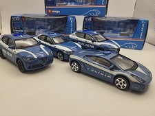 Bburago 4 AUTO POLIZIA DI