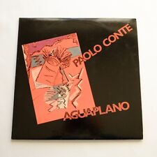 DLP - PAOLO CONTE / Aguaplano - Orig. 1st. 1987 - MINT!