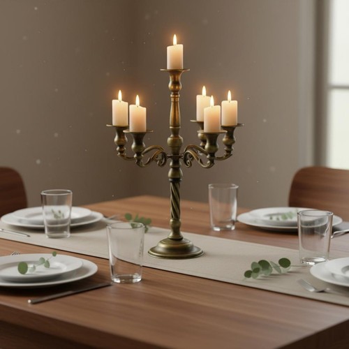 Candelabro bracci asta - bracci,