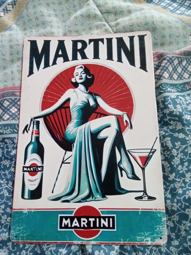 Insegna latta martini - insegna,