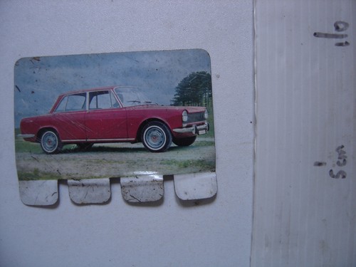 Plaque metal tole simca - plaque,