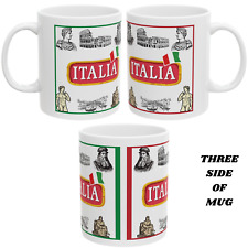 Tazza Italia Bandiera Italiana