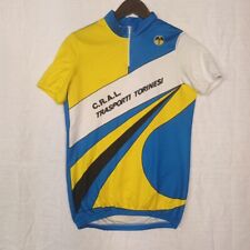 Rarest VINTAGE CYCLING JERSEY MAGLIA CICLISTA CICLISMO CRAL TRASPORTI TORINESI 