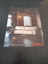 DIVANO MY WORLD DESIGN PHILIPPE STARCK CASSINA PRODUZIONE VINTAGE AD PUBBLICITA