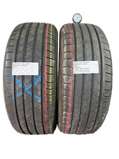2 PNEUMATICI USATI 225/55 R 18 98V BRIDGESTONE ESTIVO 6 MM DOT 4019