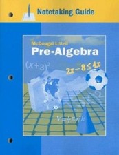 McDougal Littell Pre-Algebra