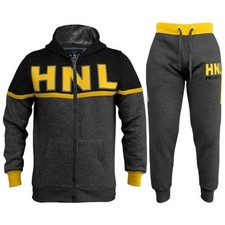 Tute Sportive Per Bambini In Carbone HNL Con Zip Top E Pantaloni