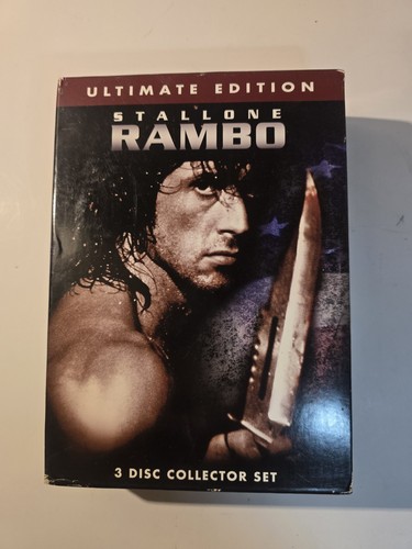New rambo trilogy dvd - new,