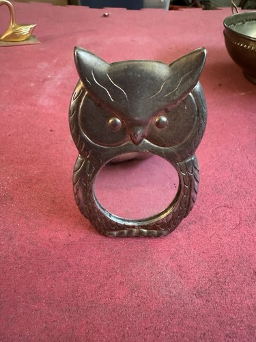 Specchietto gufo vintage - specchietto,