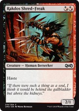 MTG 4x RAKDOS SHRED-FREAK EXC