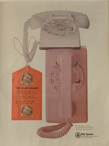 1965 bell system telefono - 1965,