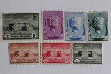 Francobolli Belgio regina