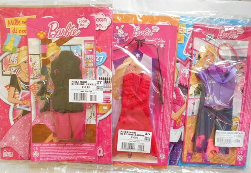 Lotto abiti barbie i can - abiti,