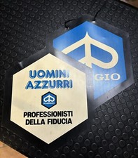Banner Insegna Anni 80’ Originale Uomini Azzurri Piaggio