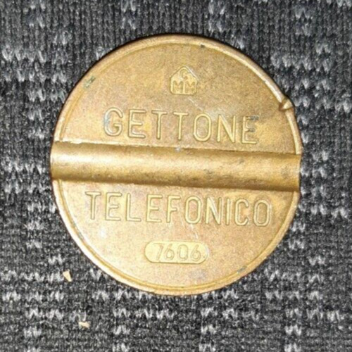Gettone telefonico 7606 cmm - telefonico,
