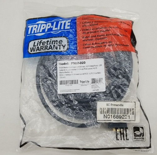 Tripp lite p502 - lite, 20'