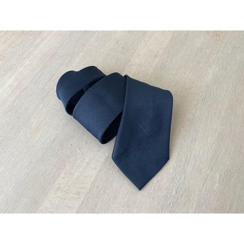 Cravatta vintage blu navy - ,