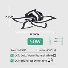 Lampadario led fiore