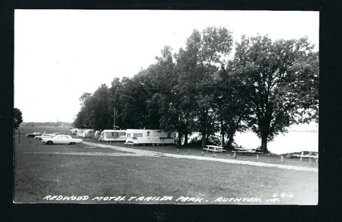 Ruthven iowa 1960s rppc - ruthven, ia