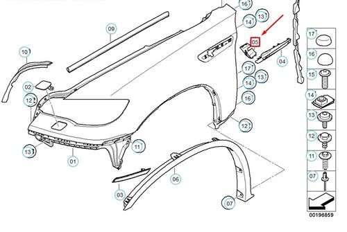 Bmw e71 carena laterale - bmw,