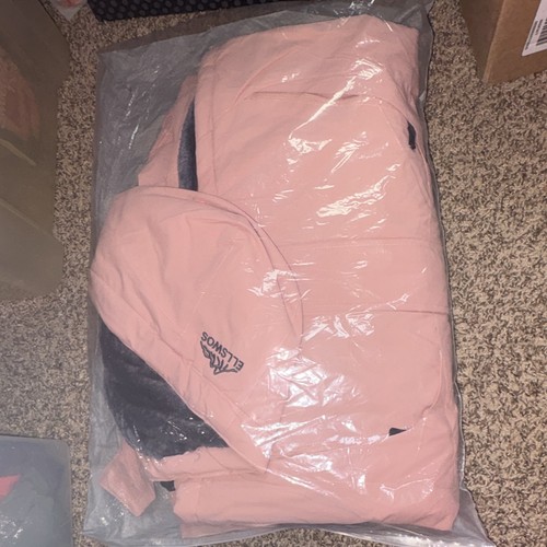 Ellswos pink hooded puffer - hooded,