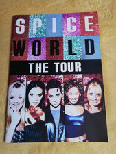 1998 Spice Girls Spice World The Tour Official Concert Program Collectible