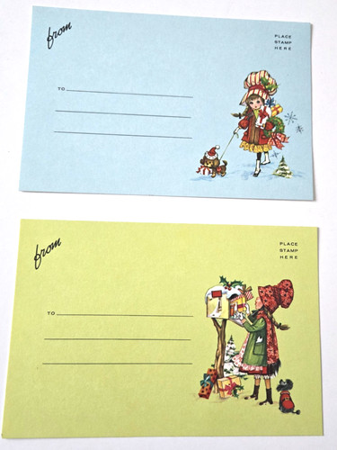 Cartoline natale vintage - cartoline,