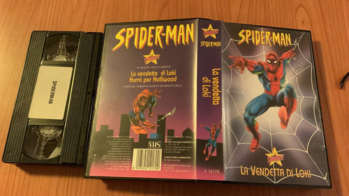 Vhs spider man vendetta di - spider-man, la