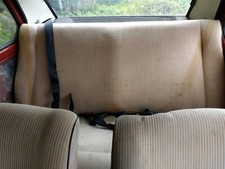 Sedili anteriori e panca posteriore Fiat 127 CL seconda serie 4 porte fabbr.SEAT