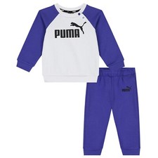 PUMA TUTA COMPLETA GIROCOLLO BAMBINO 846143 23 BIANCO BLU DA 0/3 M A 3/4 A