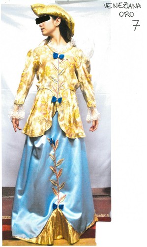 Abito teatrale costume - abito, teatrale,
