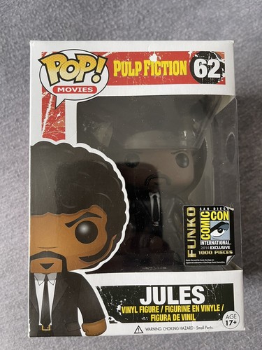 Funko pop pulp fiction jules - pulp,