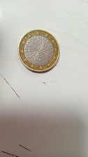 Moneta da 1 euro anno 1999 nazione Francia con albero della vita  
