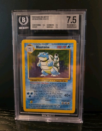 Pokémon 1999 blastoise holo - 1999,