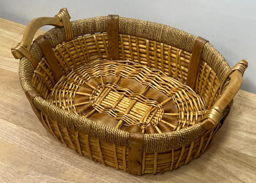 Cesto vintage grande ovale - , in