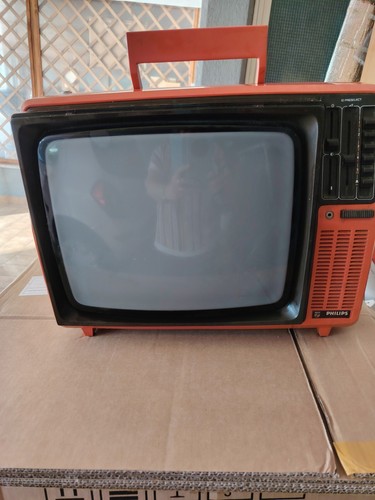 Vintage philips sv21 orange - tv,