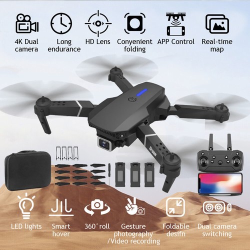 Mini drone doppia - drone, 4k
