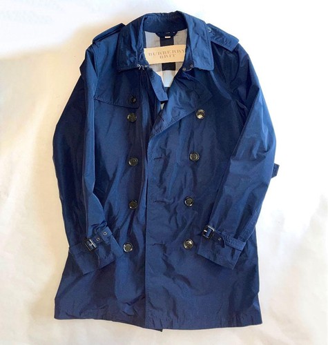 Burberry trench cappotto navy - burberry,