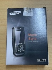 Samsung SGH-E251 No Tasti Flip Cellulare Telefono Scatola Confezione Originale