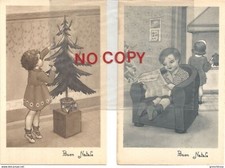 Buon Natale, anni '30, firmate