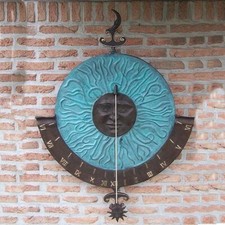 Scultura in bronzo "Orologio