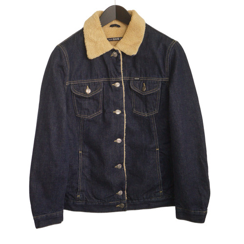 Donna gas jeans giacca - gas, sherpa