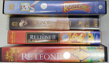 6 VHS Film Cartoni animati