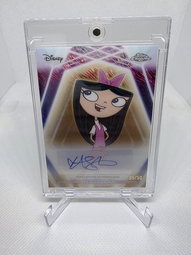 Topps disney chrome neon etch - topps,