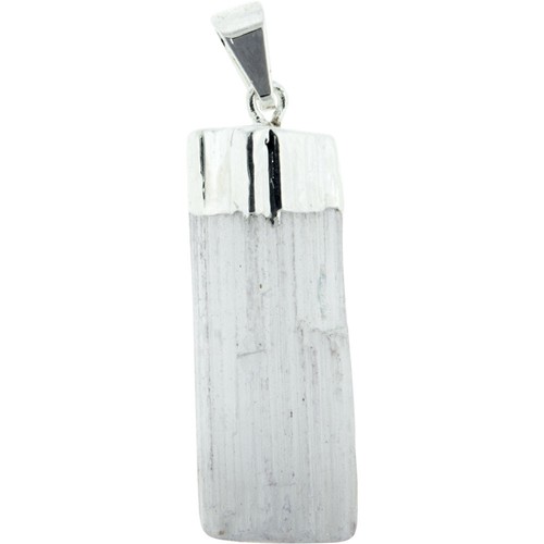 Ciondolo selenite con tappo - ciondolo,