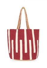 ICHI BORSA MIKKELINE ROSSO