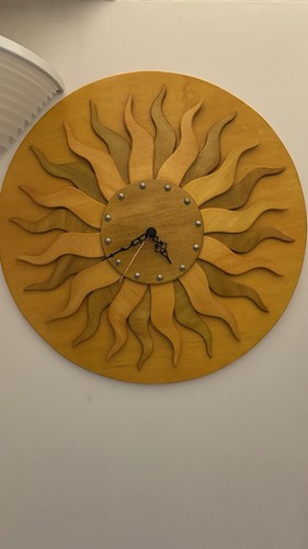 Orologio parete legno - in,