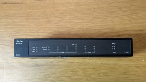 Cisco rv340 router - cisco, vpn