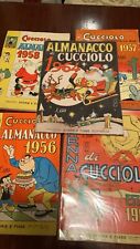 ALMANACCO DI CUCCIOLO 1956/1964 - Storie e Fiabe 5 FUMETTI RARI COMICI TIRAMOLLA